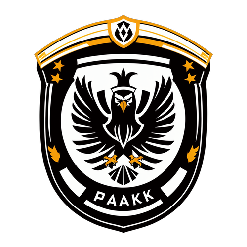 Vis PAOK-stoltheten: En Sticker med Greske Tradisjoner og Lagets Emblem!