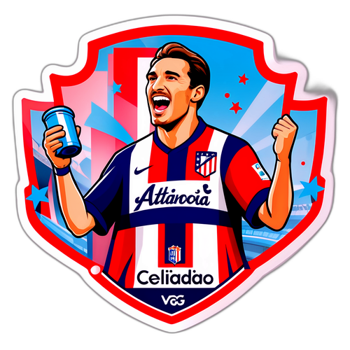 Elegant Representation av Atlético de Madrids Stadion