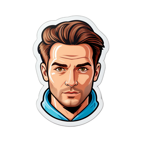 Samolepka s ilustrací Adama Krause