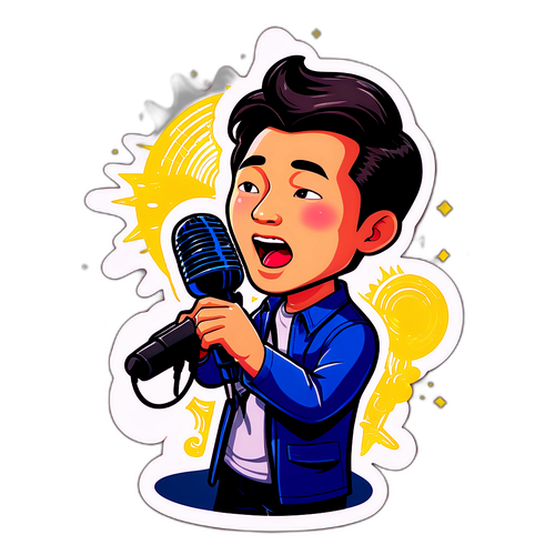 Sticker của nghệ sĩ Kim Tú Long