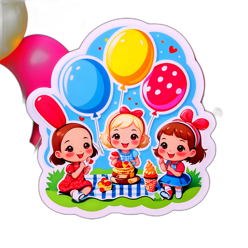 Vappu Pimiä Picnic ystävien kanssa