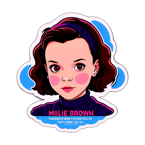 Minimalist Design von Millie Bobby Brown