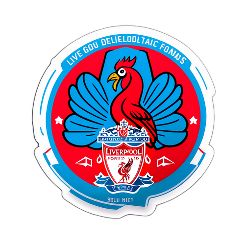 利物浦球迷主題貼紙
