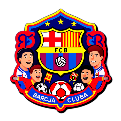 Autocolant tematic Barcelona