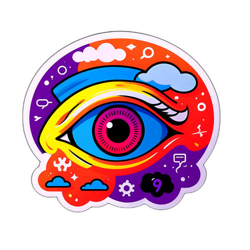 Design de sticker inspiré par 'Truth Social'