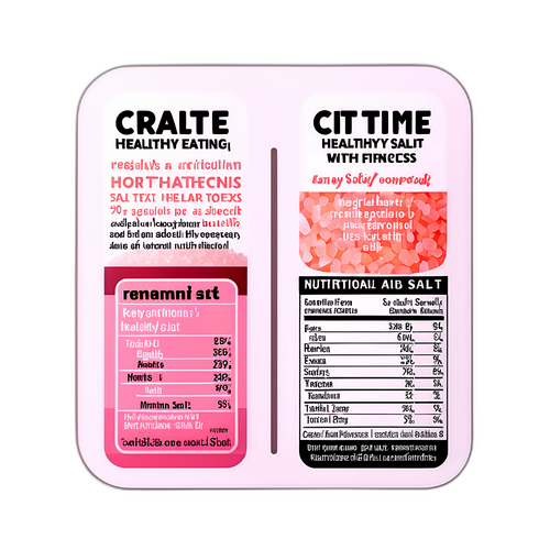 健康饮食的盐的比较