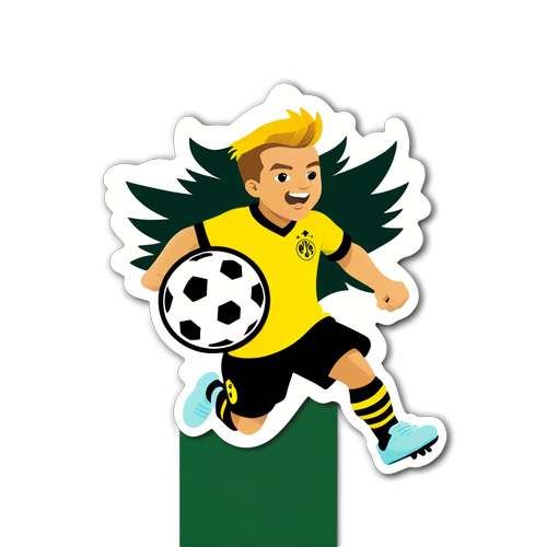 Kijiji cha Mascot za Borussia Monchengladbach vs Borussia Dortmund