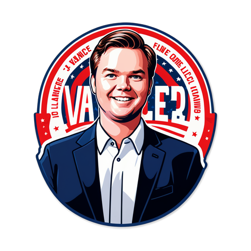 Élection J.D. Vance : Découvrez le Design Élégant et le Slogan Motivant qui Va Tout Changer !