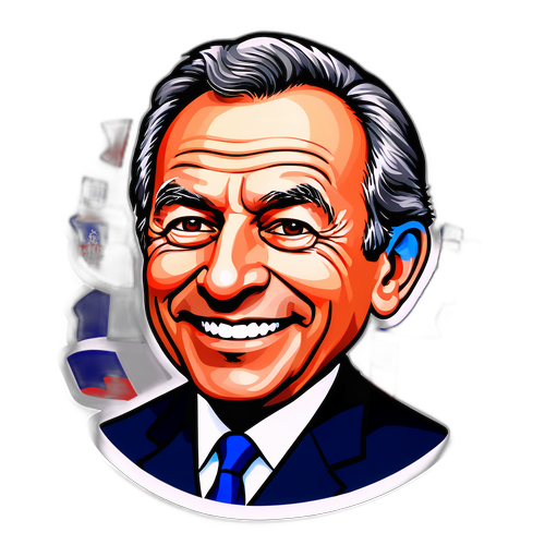 Caricature de François Bayrou en tant que Premier ministre