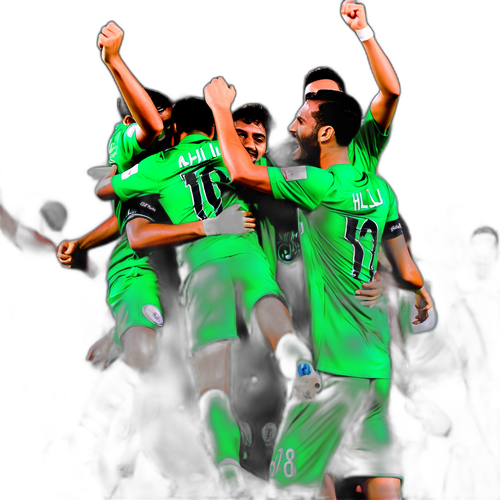 Ein aufregender Moment: Al-Ahli SFC erzielt ein Tor