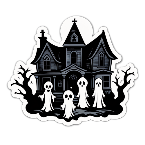 Sticker Spooky pentru The Conjuring 4