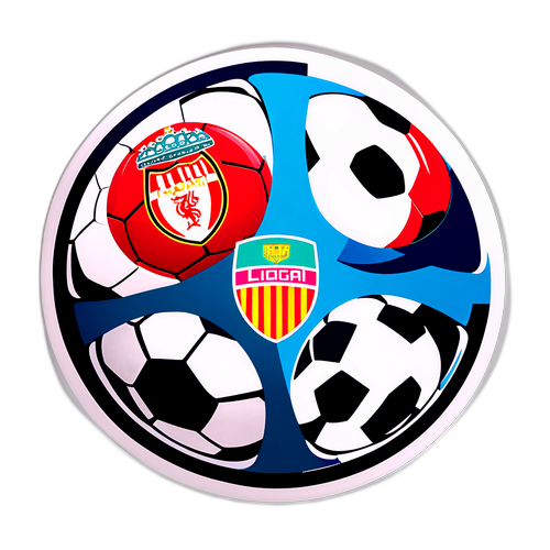 Stiker Modern Bola Sepak Liga Inggris