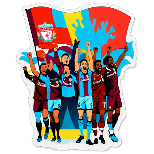 Aston Villa og Liverpool Fans Hejrende