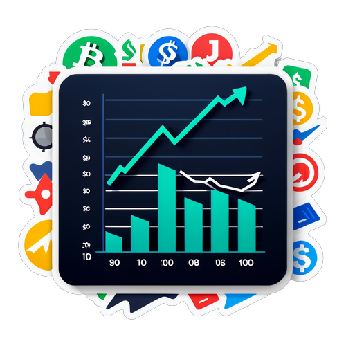Grafik Indeks Dow Jones dengan Trend Meningkat