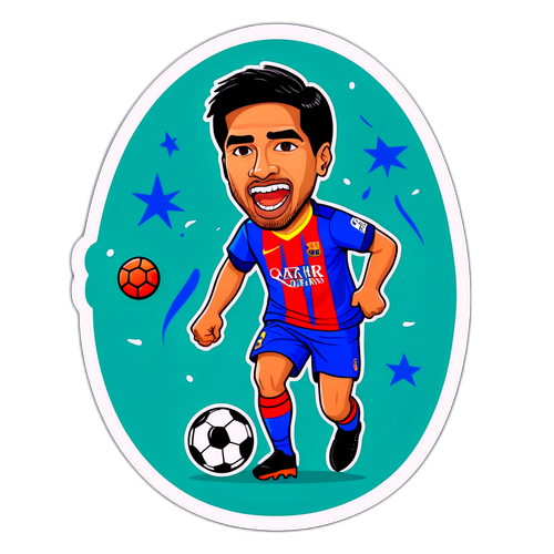 Pemain Bola Sepak Kartun