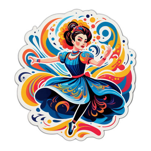 Olga Mikutina în mișcare