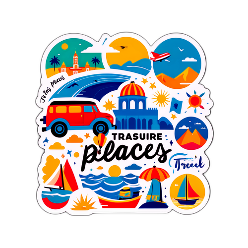 Reise Momente Sticker