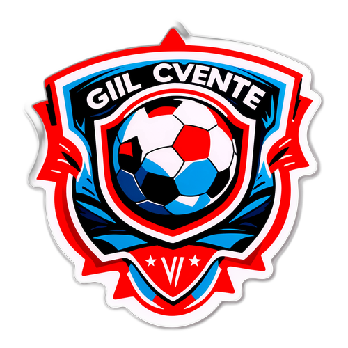 Sticker ya Gil Vicente katika Mtindo wa Graffiti