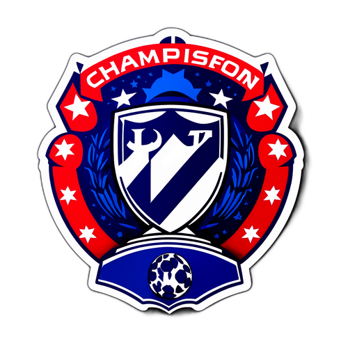 足球冠軍聯賽主題貼紙