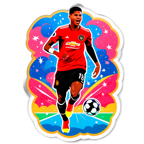 Dynamic Naklejka Grupy z Marcus Rashfordem