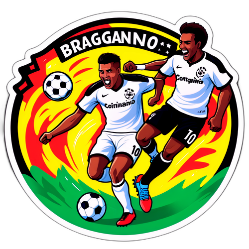 Stiker Energi Tinggi: Bragantino vs Corinthians GOAL!