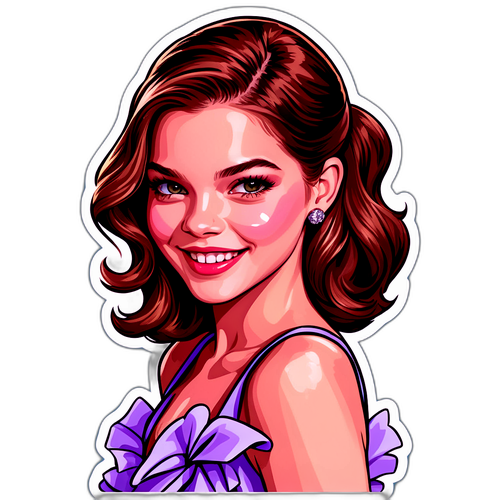 Sticker cu Barbara Palvin