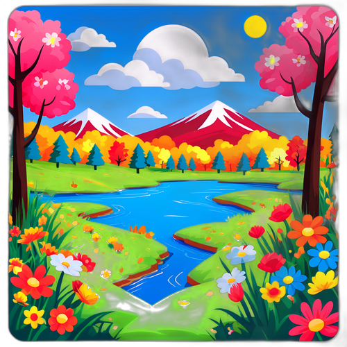 春秋假期的自然风光