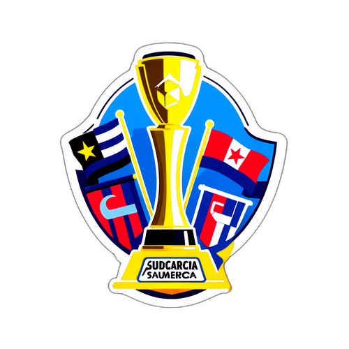 Diseño de sticker para la Copa Sudamericana