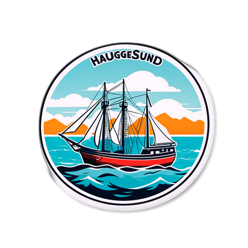 Haugesund Avis Kyststicker