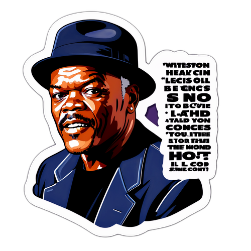Samuel L. Jackson Citatklistermärke