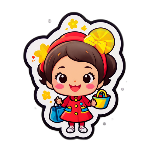 ナナ・スズキの楽しいキャラクター・ステッカー