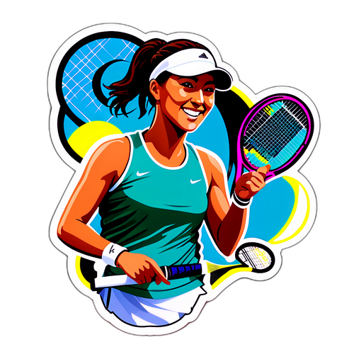 Estilong Sticker ni Jessica Pegula