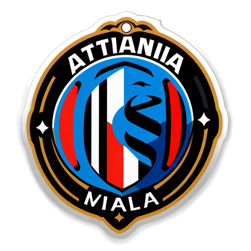 Sticker Atalanta - AC Milan Serie A