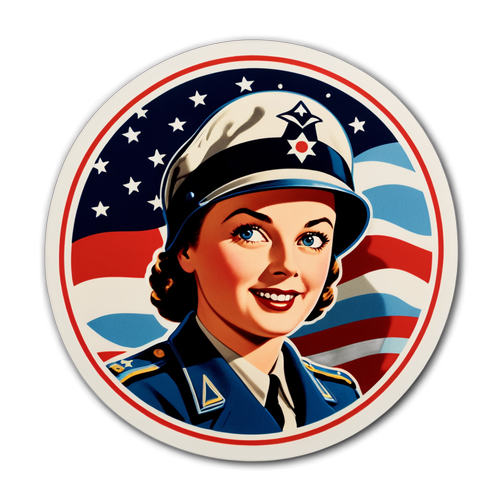 Forenet i Historien: Den Éneste Sammenhæng, der Kan Overraske Dig! Vintage Militær Sticker fra WWII!