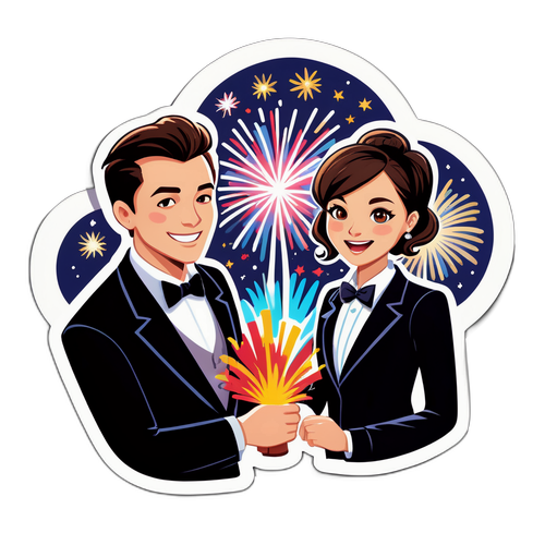 Première e Fogos de Artifício