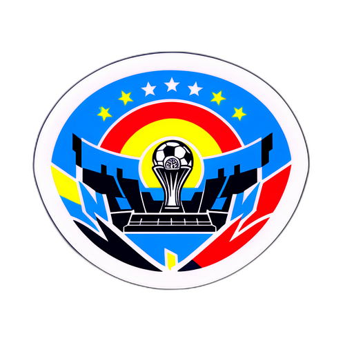 Sticker van het Bluenergy Stadion