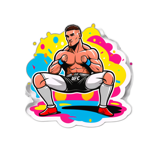 UFC-kämpare efter seger