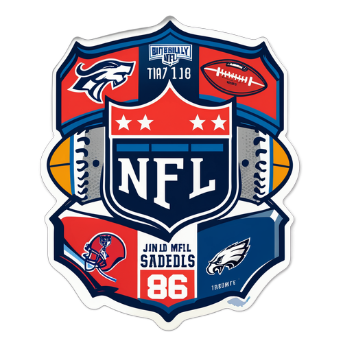 इस हफ्ते का NFL शेड्यूल स्टिकर