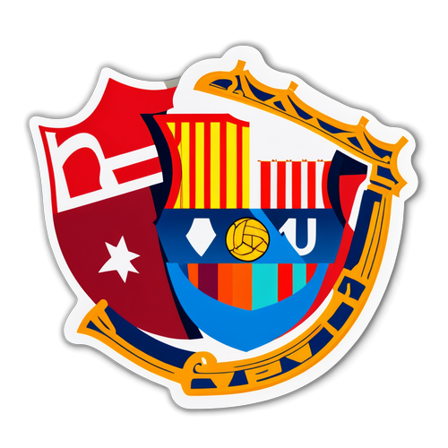 Bold klistermærke: Sevilla vs Barcelona