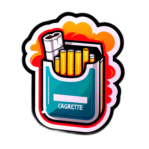 Sigaraların Fiyatlarına Dair Komik Sticker