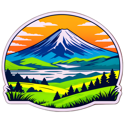 大雪山の美しい風景