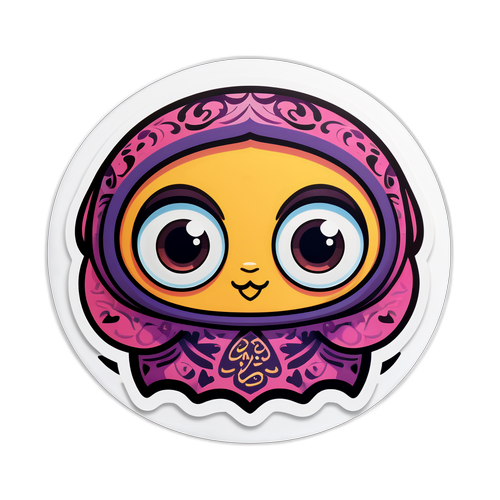 דמות צבעונית ושמחה