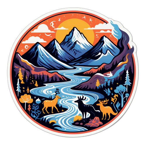 アイスランドの伝説に基づく神秘的なデザイン