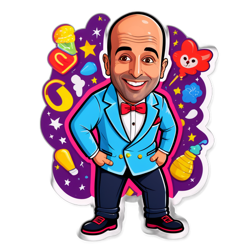 Sticker divertente di Checco Zalone