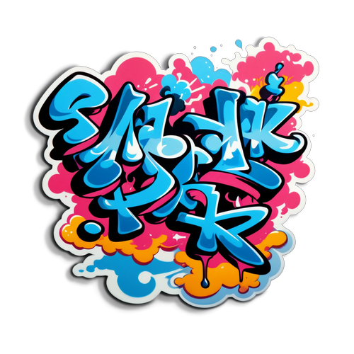 Fiatalos Graffiti Fal