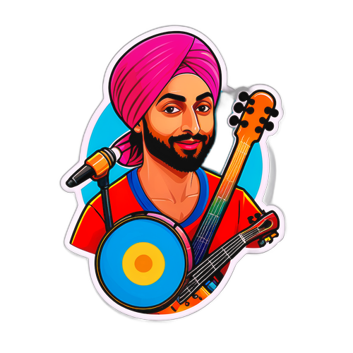 दिलजीत दोसांझ का संगीत प्रेम