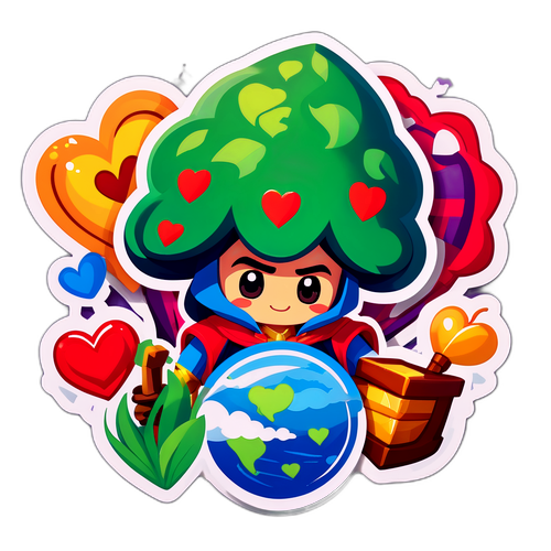 สติกเกอร์ Heartopia: ผจญภัยในโลกแฟนตาซี