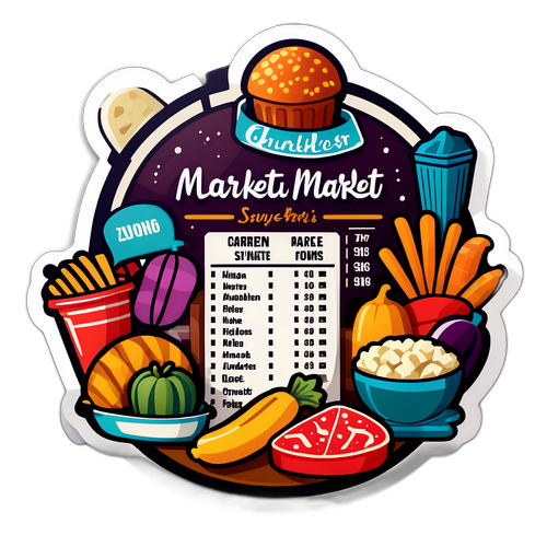 Hofer Markt Aufkleber