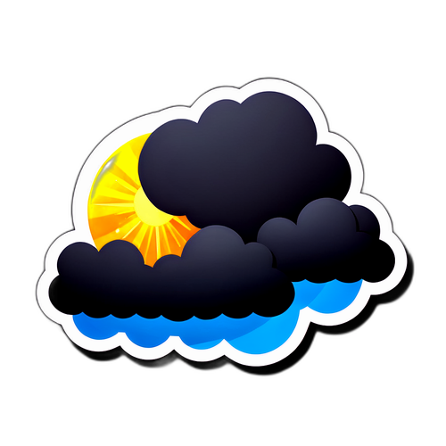 Những Đám Mây Tối Với Ánh Nắng