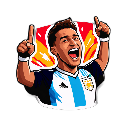 Sticker de la Victoria de River en la Copa Argentina